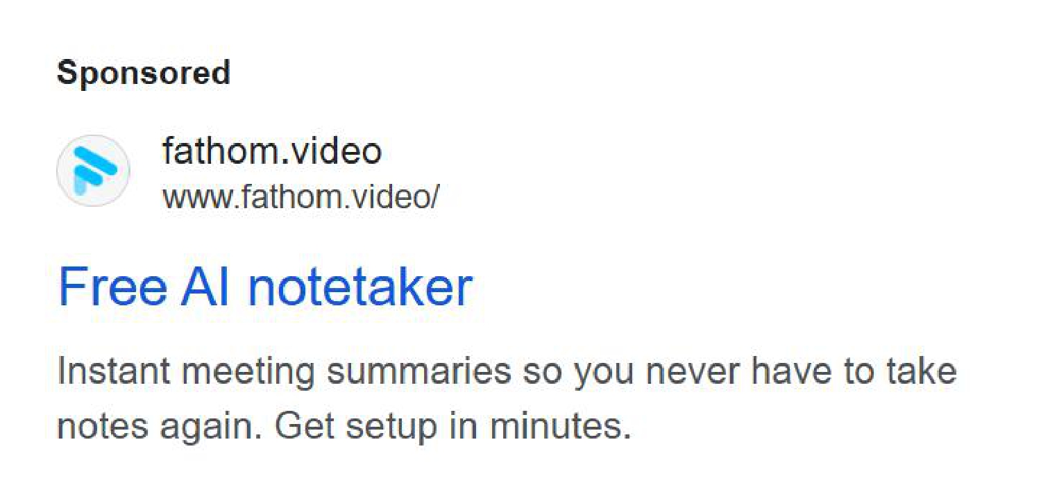 Fathom AI NoteTaker Leads PPC Campaign_page-0017